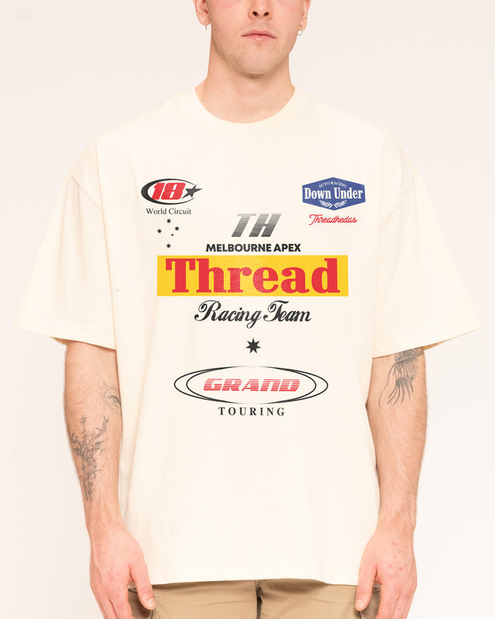 Down Under Apex Natural Oversized Tee