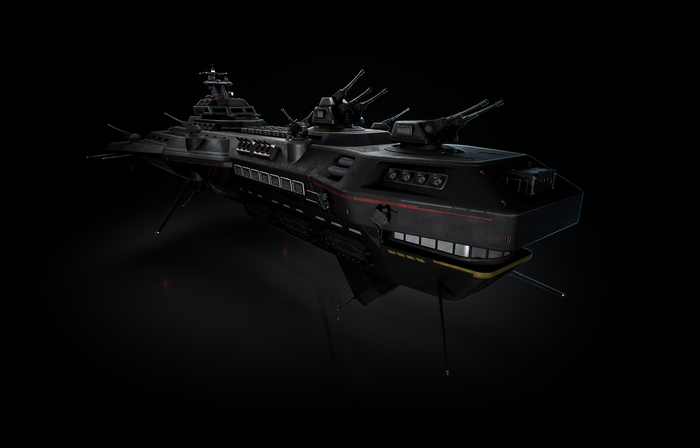Dreadnought 3D Model