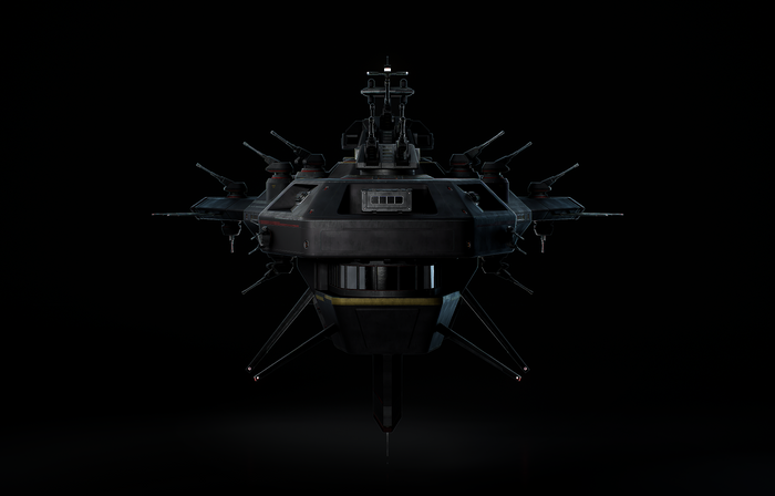 Dreadnought 3D Model