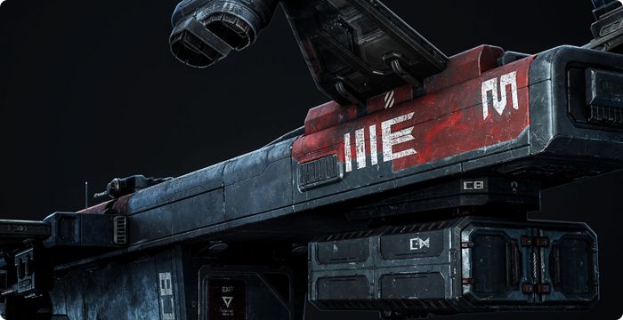 Dropship 3D Model