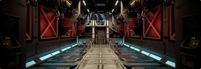 Dropship 3D Model