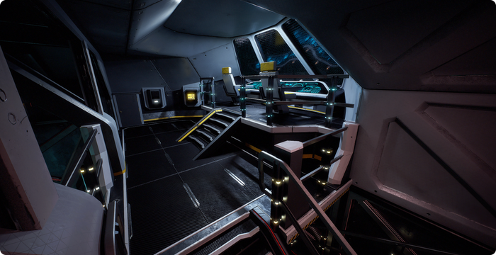 Dropship 3D Model