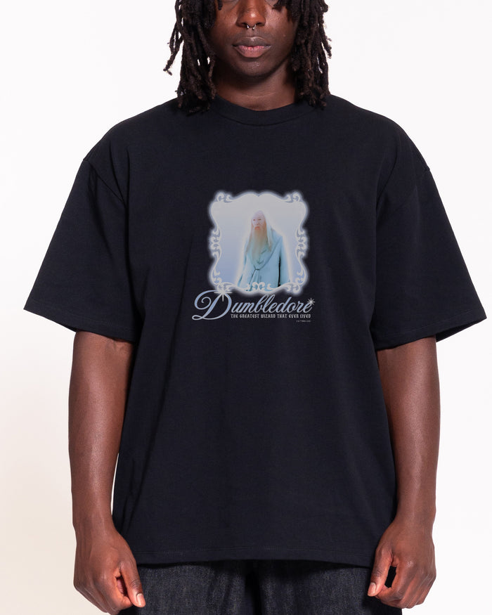 Dumbledore Black Oversized Tee
