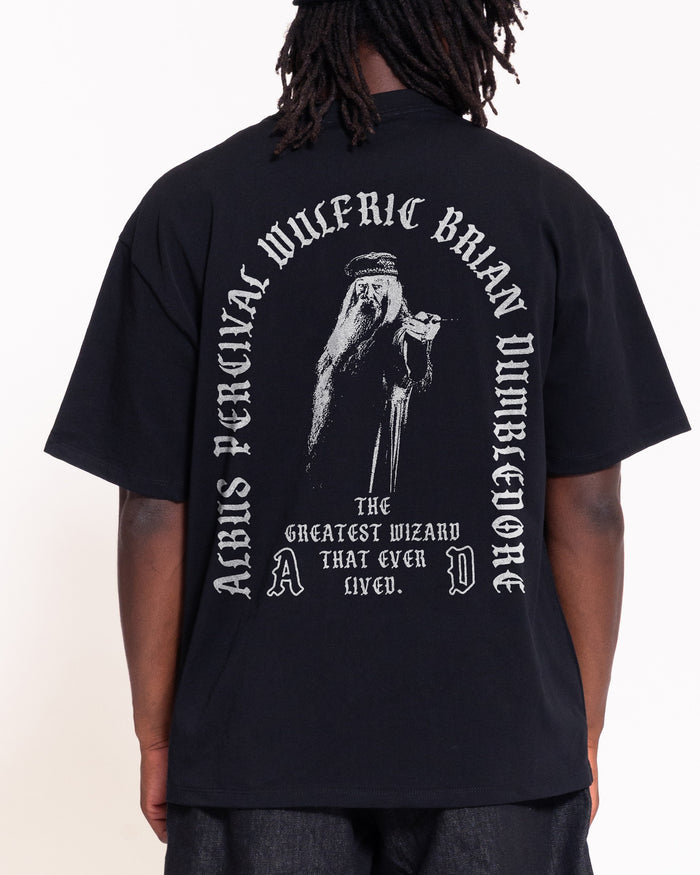 Dumbledore Black Oversized Tee