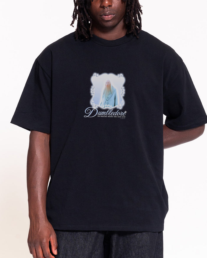 Dumbledore Black Oversized Tee
