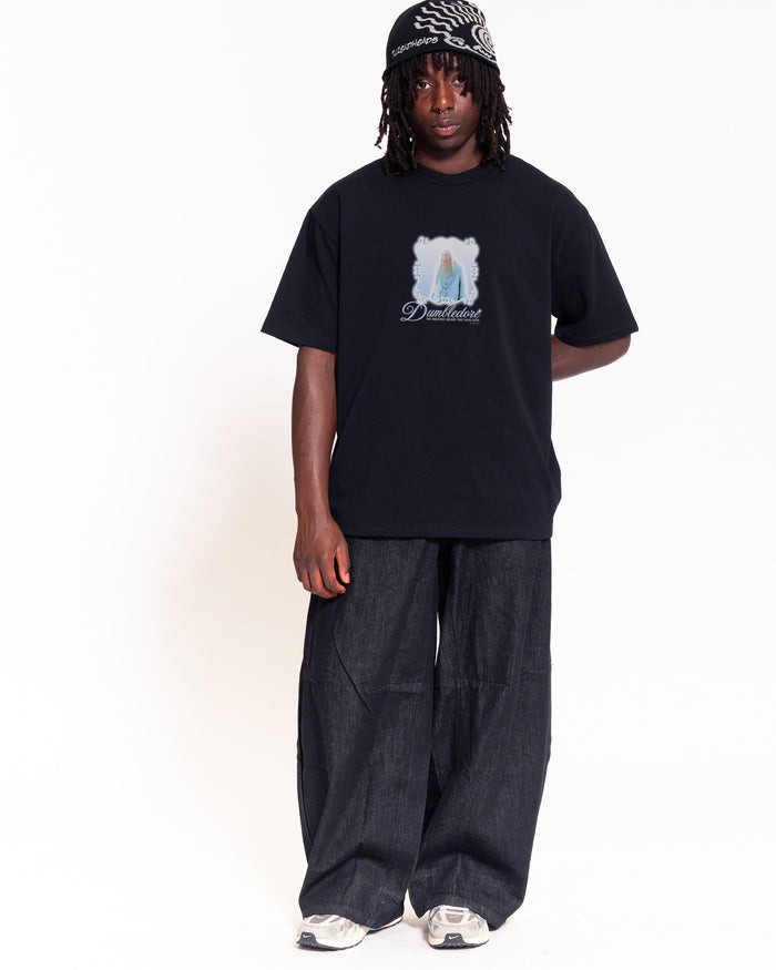 Dumbledore Black Oversized Tee