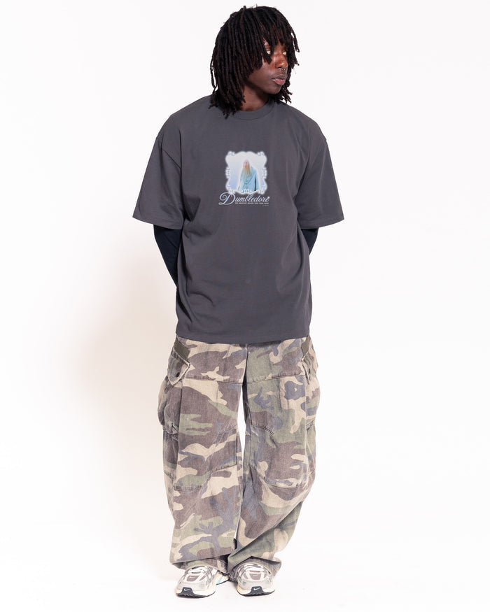Dumbledore Charcoal Oversized Tee