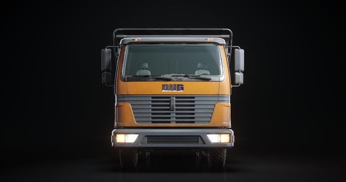 Dump Truck 3D Model
