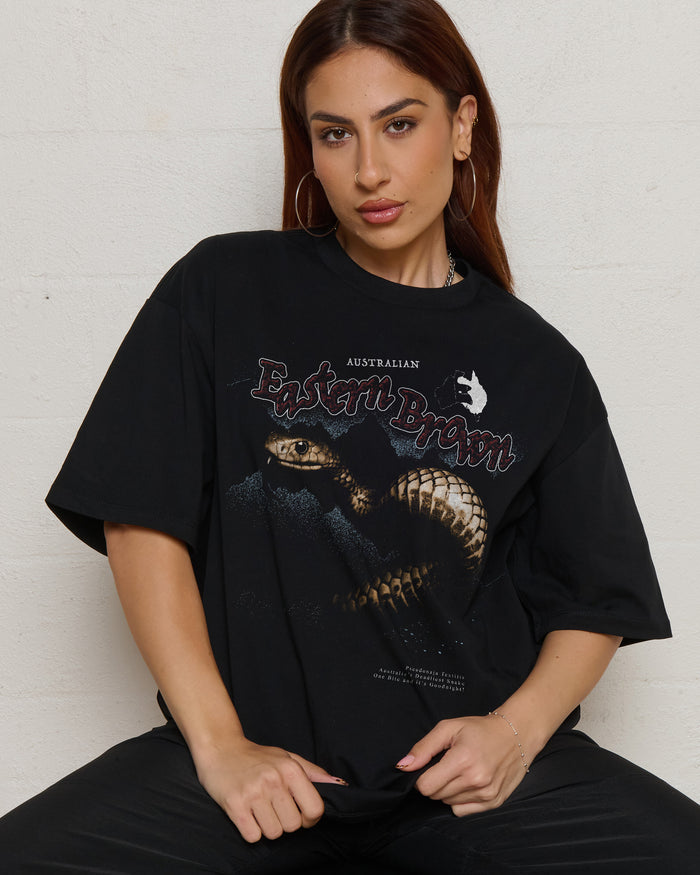 Eastern Brown Oversized Tee Online Australia