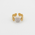 Elegant spiral ring