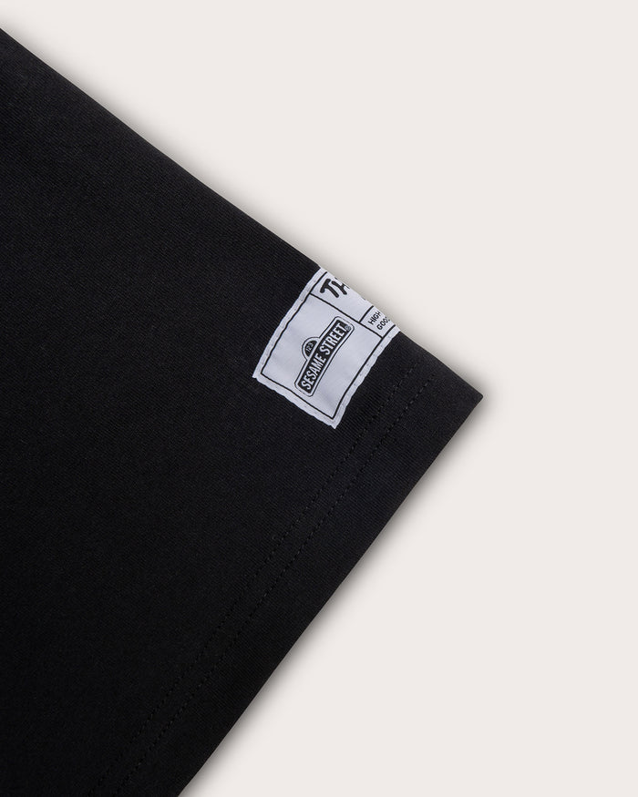 Elmo Tokyo Drift Black Oversized Tee