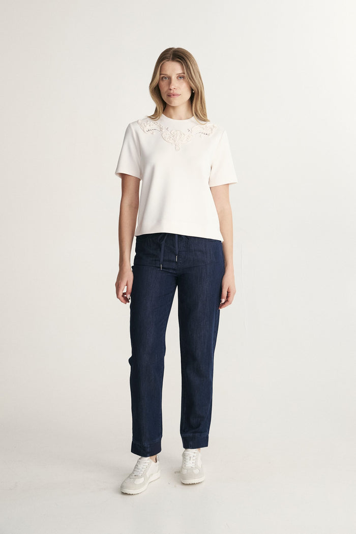 Embroidered t-shirt