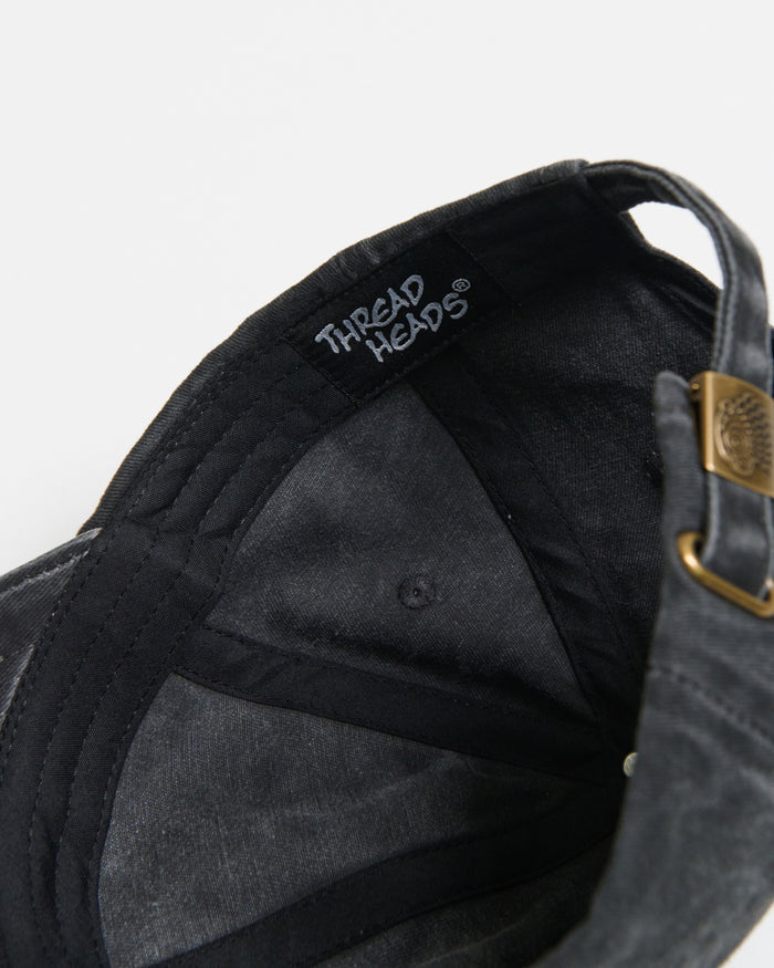 Essential Black Washed Cotton Hat