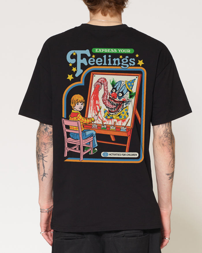Express Your Feelings Front and Back T-Shirt