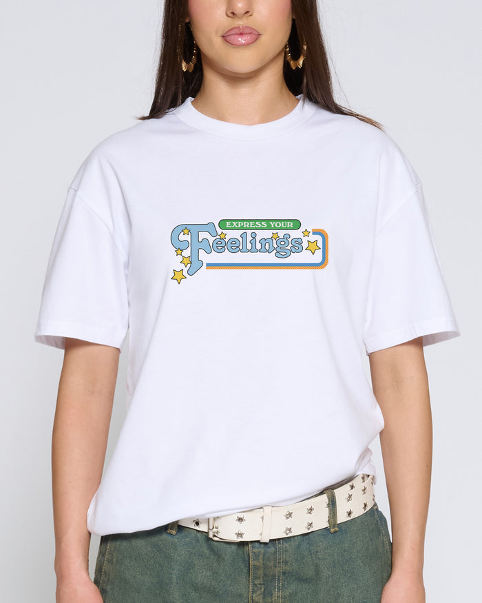 Express Your Feelings Front and Back T-Shirt – view 4