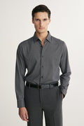 Extra-Fitted graphic print shirt