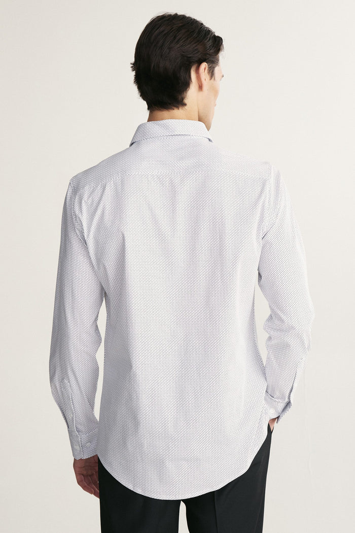 Extra-Fitted graphic print shirt