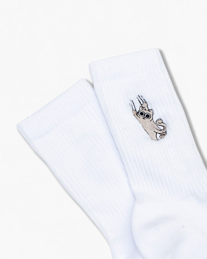 Falling Cat Socks
