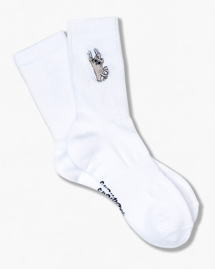 Falling Cat Socks