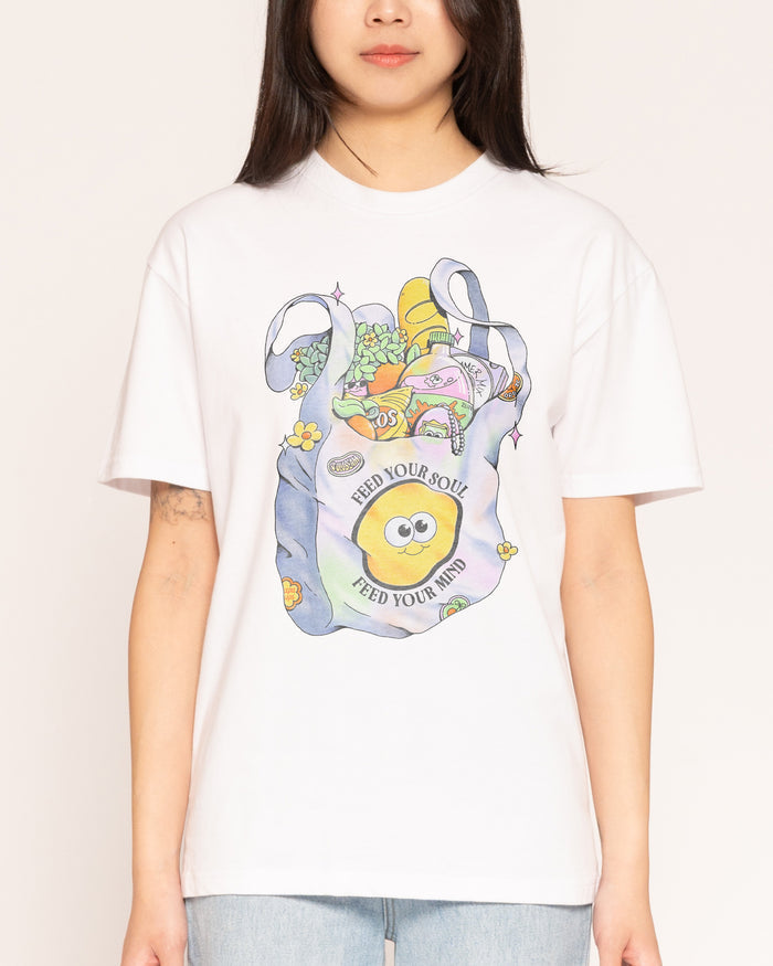 Feed Your Soul White T-Shirt