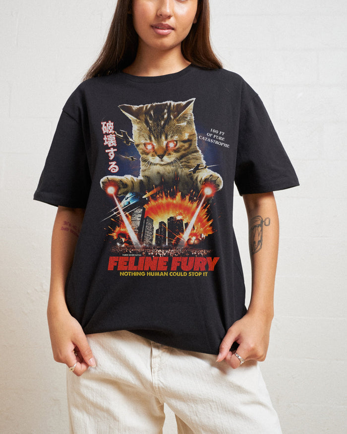 Feline Fury T-Shirt Australia Online