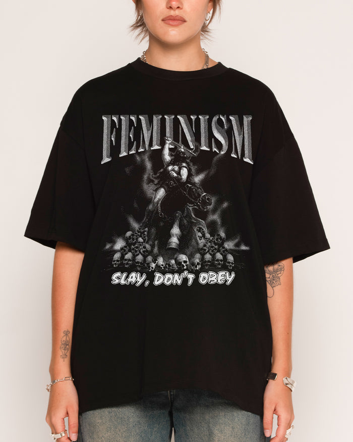 Feminist Raider Oversized Tee Australia