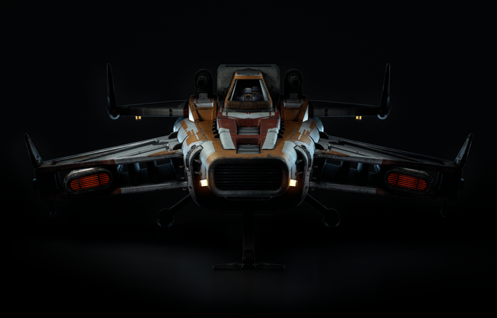 Fighter 3D Model