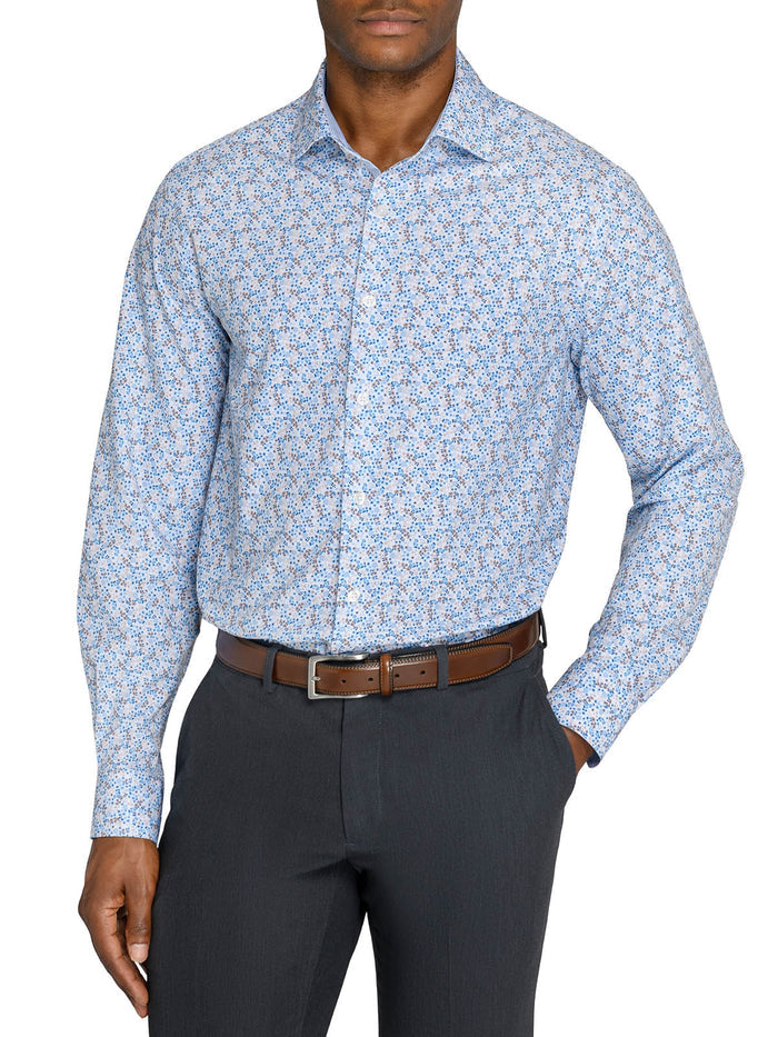 WHITE/BLUE / 15 / Slim