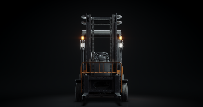 Forklift 3D Model