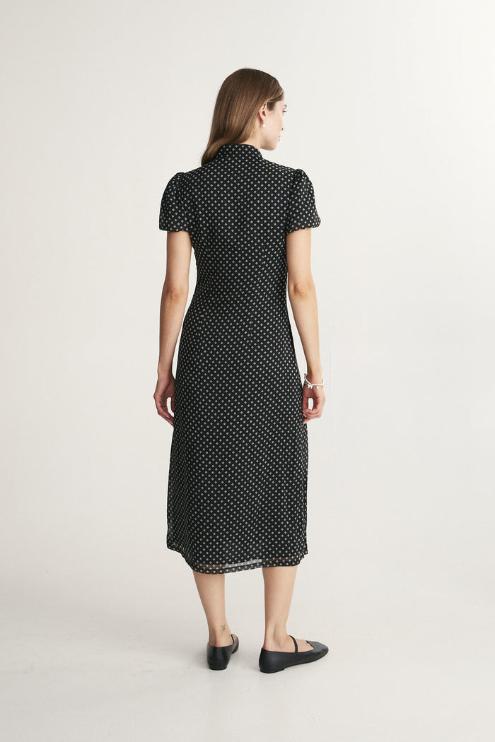 Front tie dress