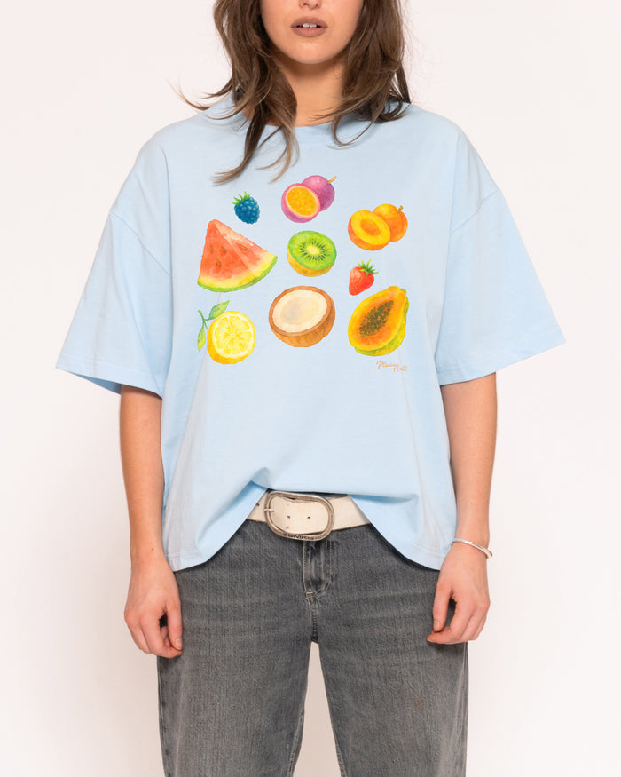 Fruit Platter Boxy Crop Tee