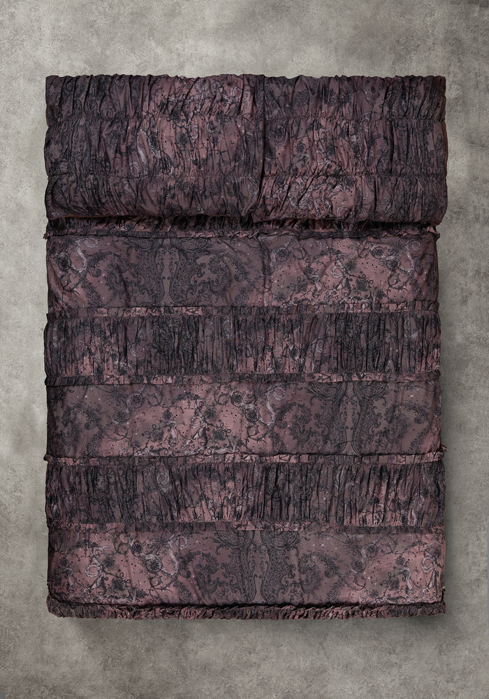 Gaia Celestial Ruched Bedding - US Queen