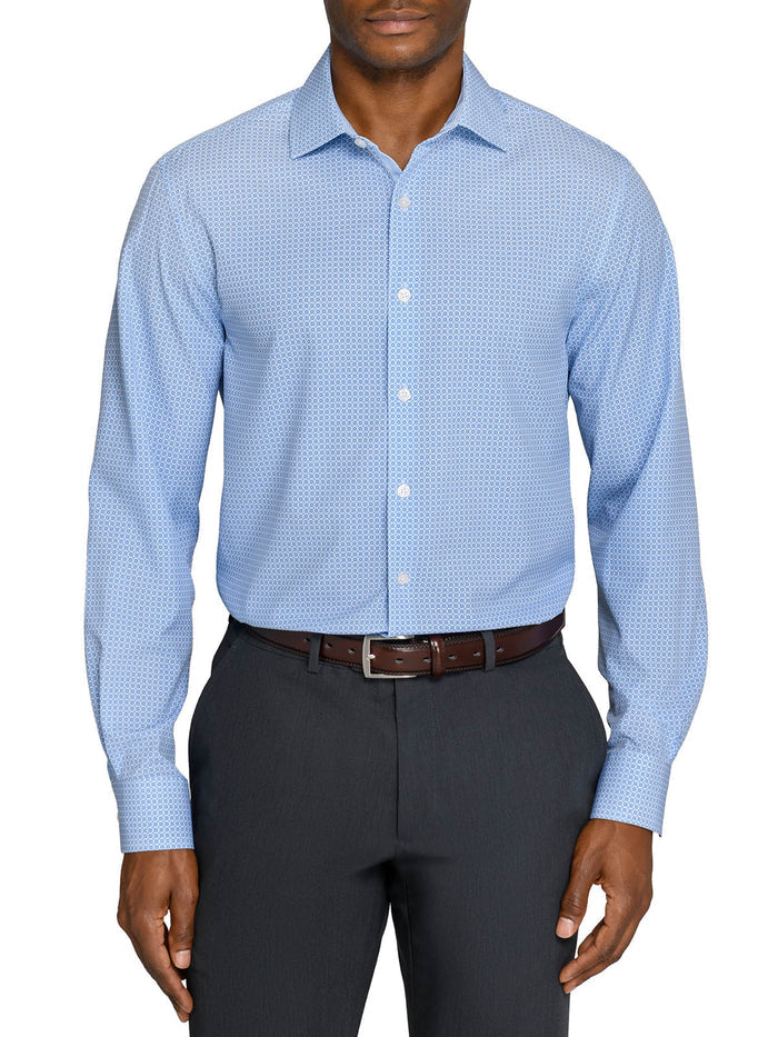 WHITE/BLUE / 15 / Slim