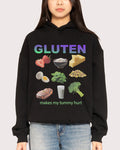 Gluten Starter Pack Black Hoodie