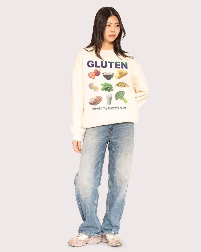 Gluten Starter Pack Natural Sweatshirt