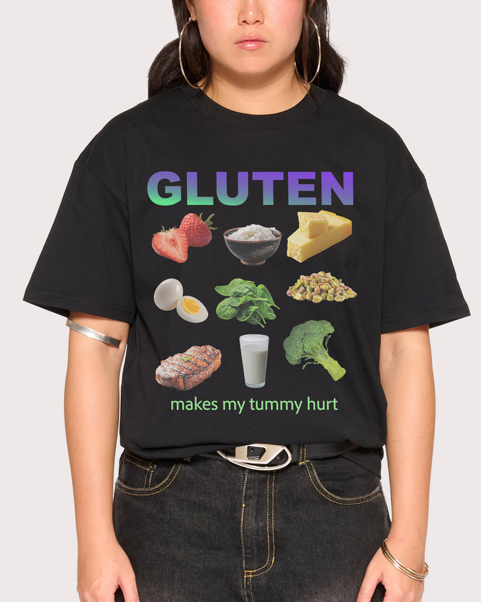Gluten Starter Pack Black T-Shirt
