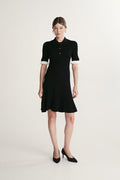 Godets rib dress