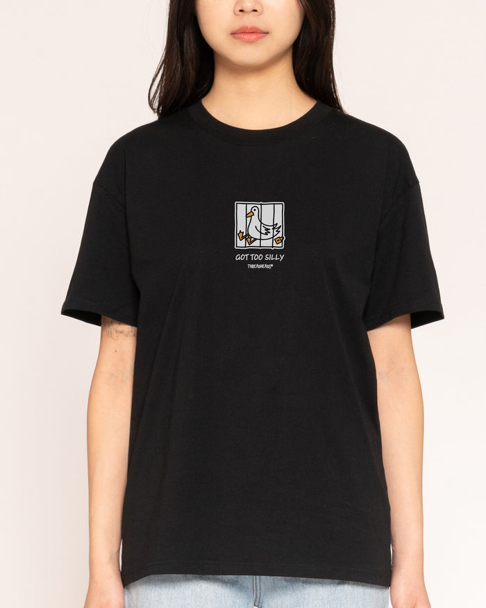 Got too Silly Black T-Shirt