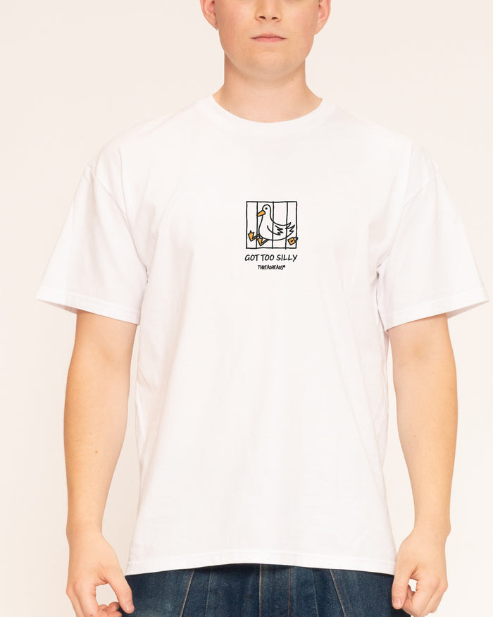 Got too Silly White T-Shirt
