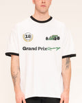 Grand Prix Racing Black Ringer T-Shirt