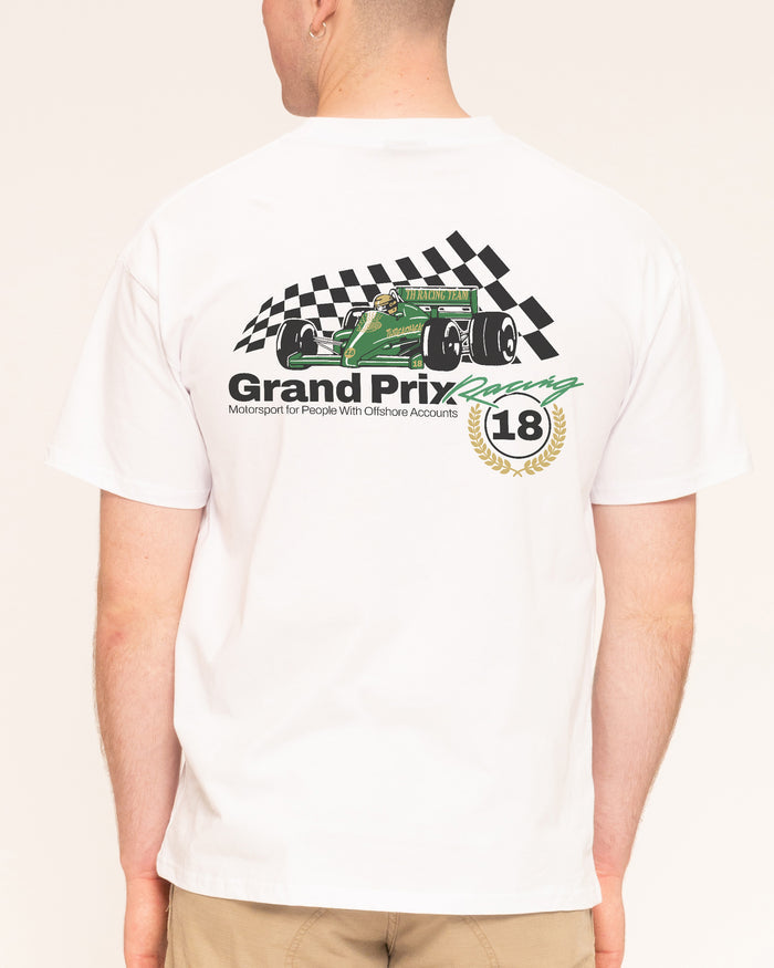 Grand Prix Racing White T-Shirt