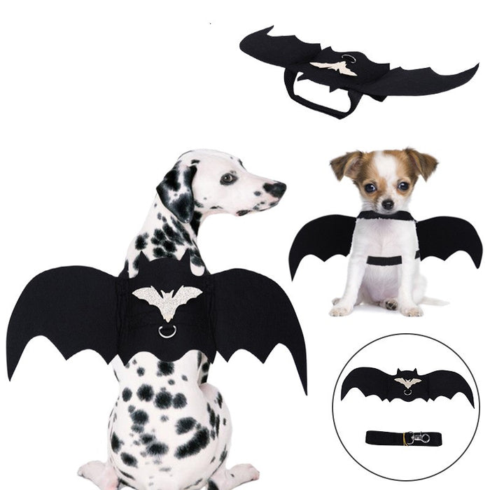 Halloween Pet Bat Wings Dog Costume
