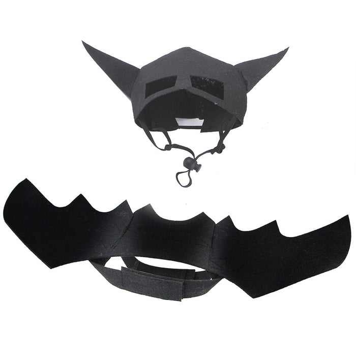Halloween Pet Costume - Bat Wings and Corset
