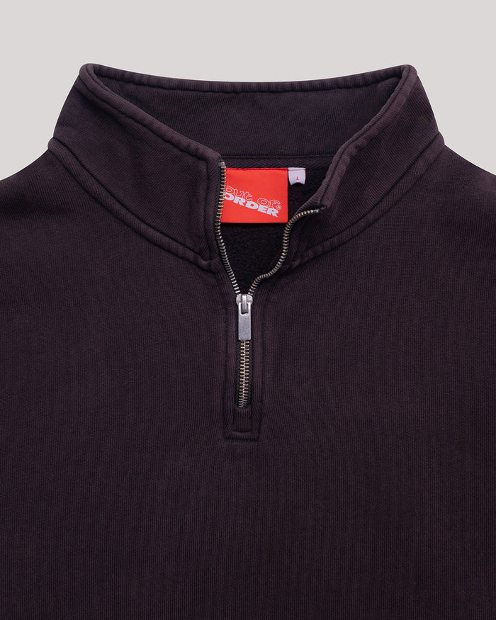 Out of Order Quarter Zip #colour_henna