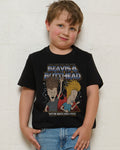Heh Heh Metalheads Black Kids T-Shirt