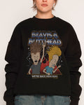 Heh Heh Metalheads Black Sweatshirt