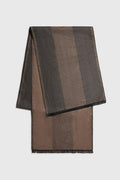 Herringbone brushed scarf