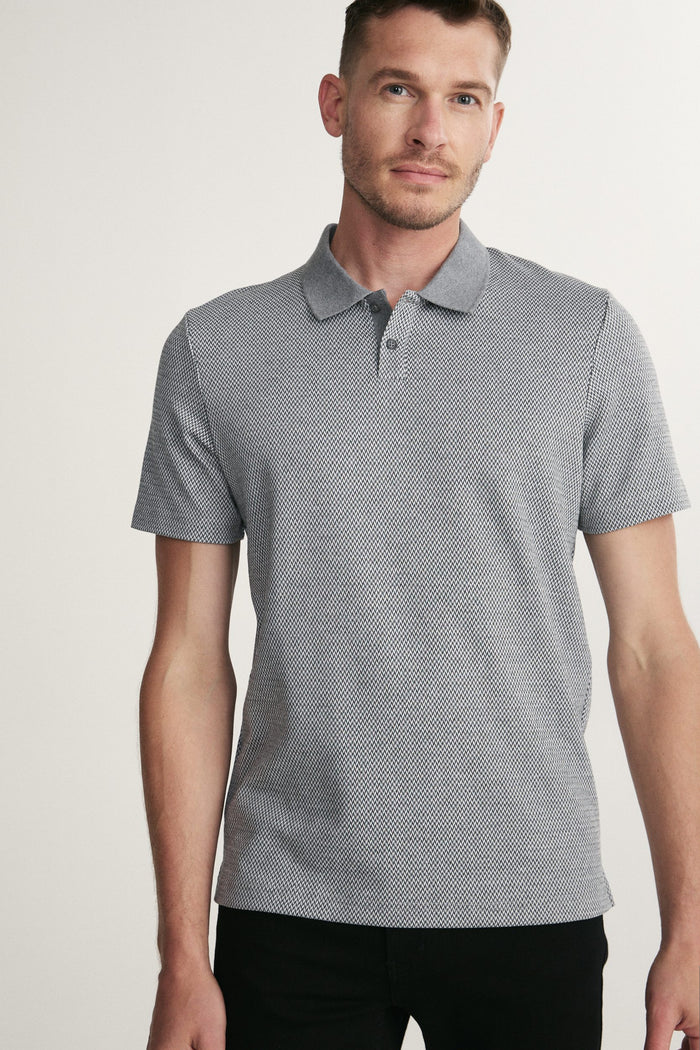 Herringbone polo
