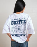 Hot & Fresh Coffee Oversized Tee Online Australia