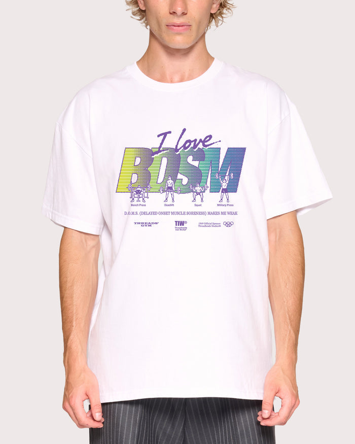 I Love BDSM White T-Shirt